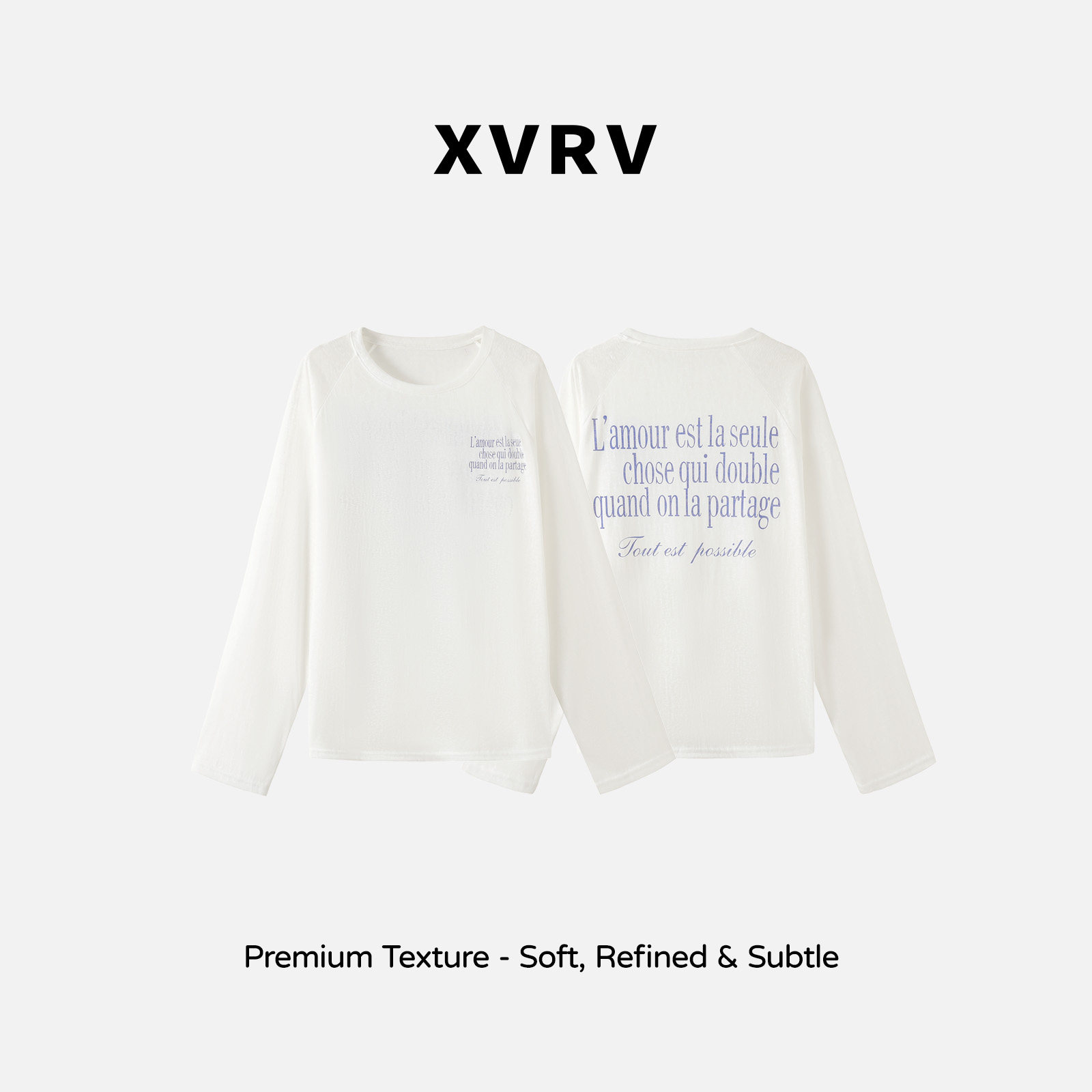 XVRV【莱赛尔】法式微透防晒罩衫慵懒风休闲上衣女夏季宽松T恤图片