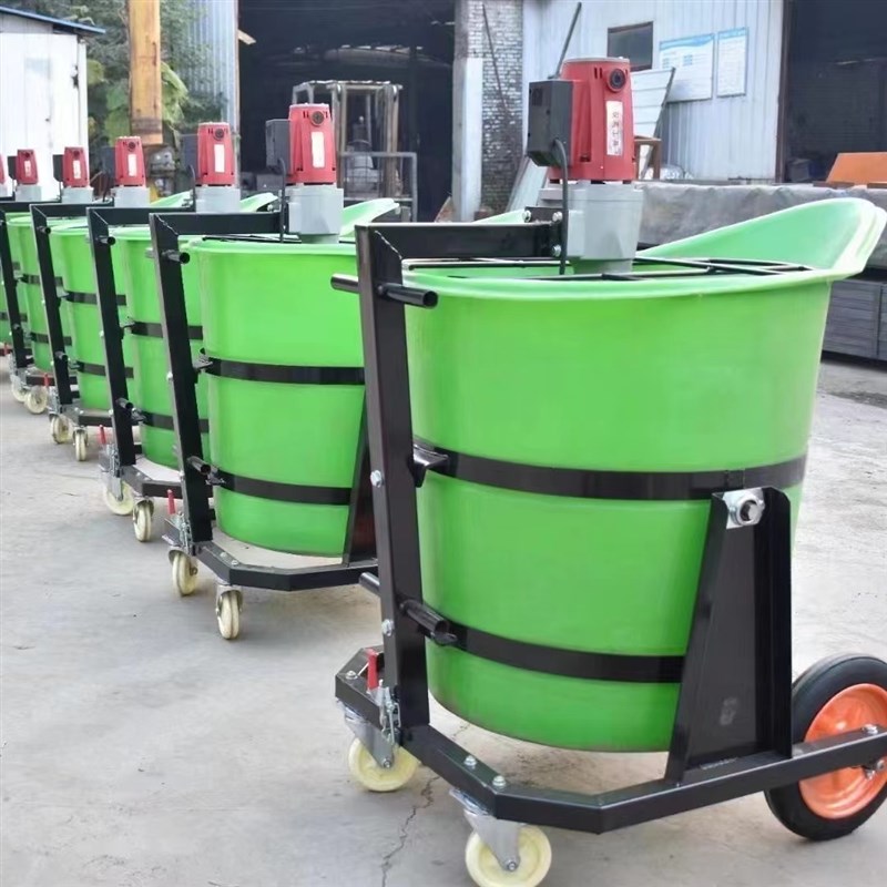 家用小型水泥搅拌机鸭嘴塑料搅拌桶石膏自流平电R动灌浆料搅拌机