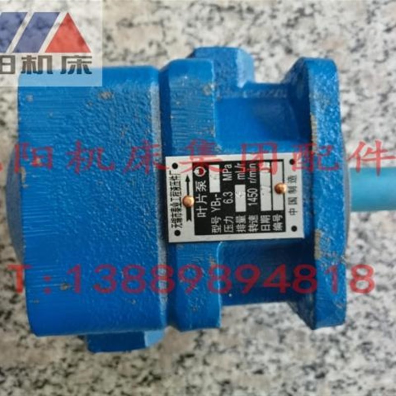 沈阳中捷镗床配件 TPX6111B TPX6113 油泵 YB1-6 叶片泵 YB1-4