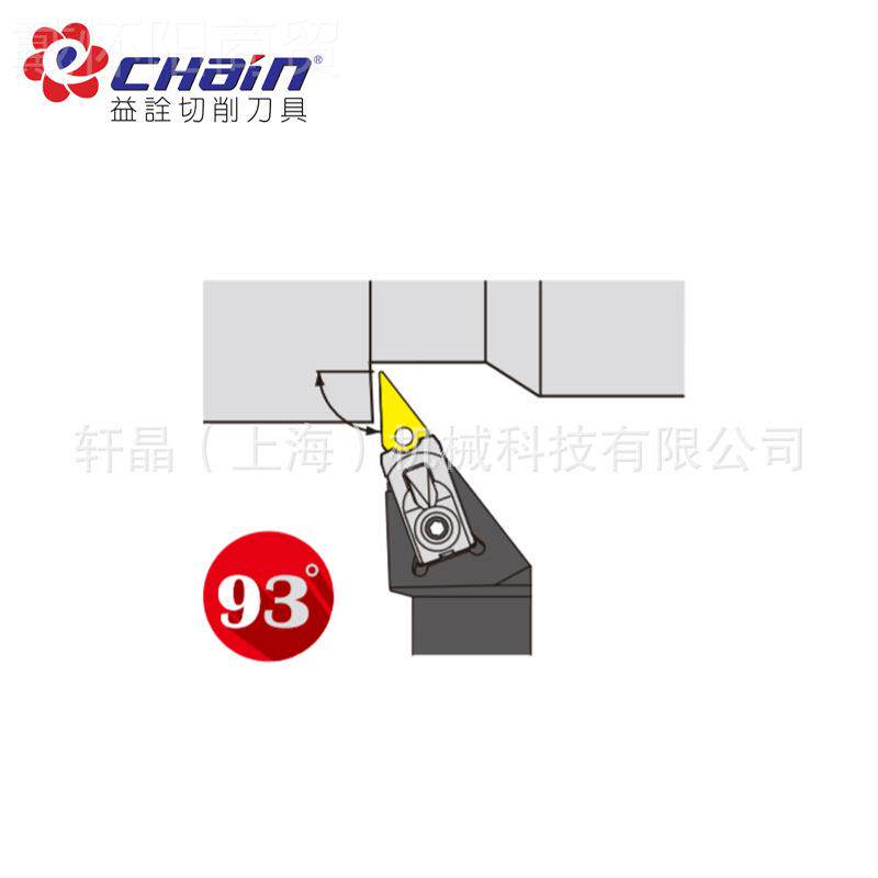 台益诠 数控外圆/外湾径JGD车刀杆 MV6JRN/L-3232P1 主偏角93°