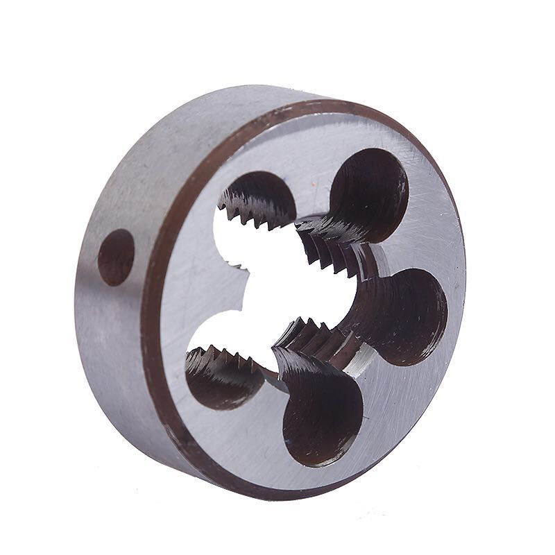 英制美制锥管牙圆板牙PT NPT 圆锥管螺纹元板牙1/8 1/4 3/8-2寸