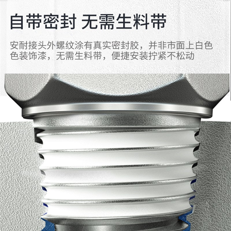 公制螺纹直通气动快速接头粗牙 PC4/6/8/m6/m8/m10/m12