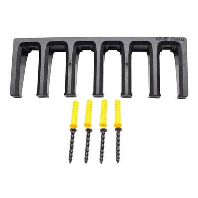 6槽壁挂式支架 ABS标准存储架 展示架 PMAG Wall Mount