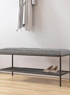北欧门换进鞋凳用口穿鞋凳长条凳坐式储物鞋柜入户80197鞋家凳沙