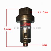 伦达2141型材切割机输出轴 西力科355钢材机输出轴 同悦2142主轴