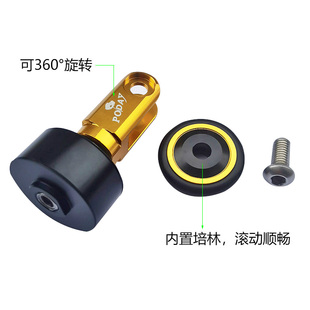 折叠车座管易行轮K3kPLUS 412折叠车 33.9mm坐管 万向轮辅助推行