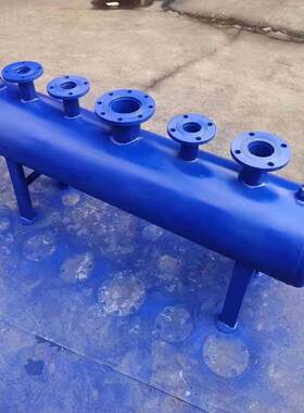 中空调机水循环管路集34989分水器蒸汽分汽缸暖通系央统空调供水