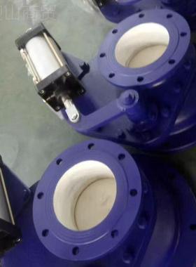 家直销Z6B43厂C-10C陶瓷摆动阀T气动陶瓷旋转阀OEU进料阀