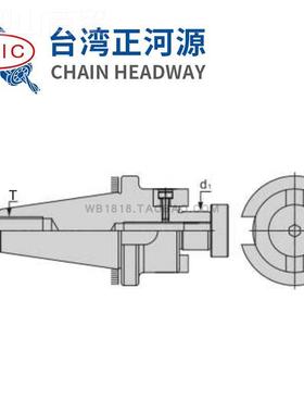正河源NT-FTM/A/FB平面铣刀柄NT30/40/M5NT-FMA/F0/MT3/M4/R8C20/