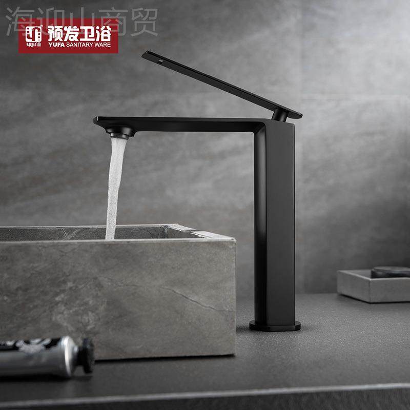 全铜酒民宿PRC大把手冷热水龙头浴室面卫生间台盆龙头盆厂家直店