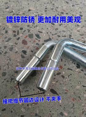 车农用型车挂车27204镀锌货加长把型备胎摇备胎架摇杆通用备胎摇