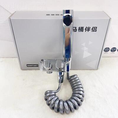 工厂铜侣伴马桶伴套装 卫生间多功能EGJ角阀 拖池双用侣 把双用角