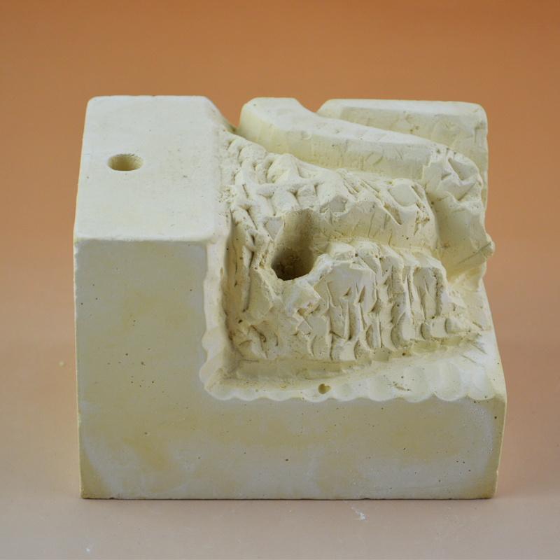施王蚁馆 生态造景石膏 90度造景蚂蚁石膏巢 长宽高11X8X8cm