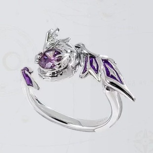 星穹铁道死龙·玻吕刻斯主题印象戒指动漫游戏周边二次元cos指环