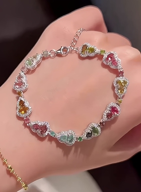 彩色葫芦抽拉式手链2025新款高级感轻奢小众手环独特手饰女设计感