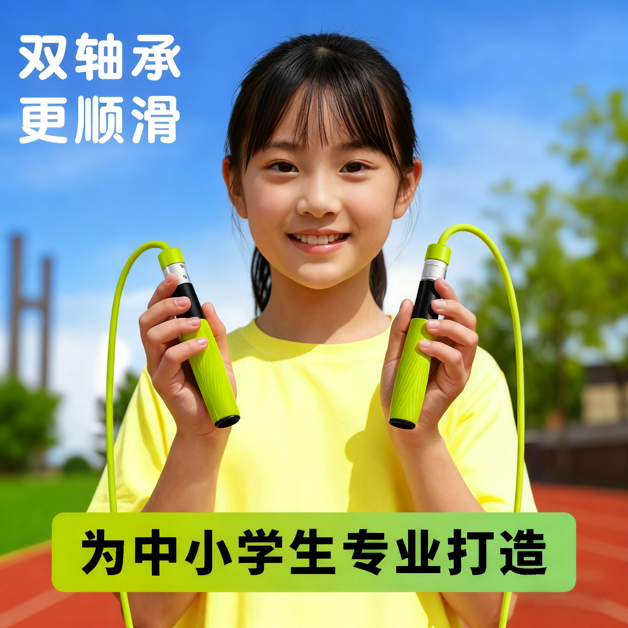 跳绳儿童小学生专用中考体育考试