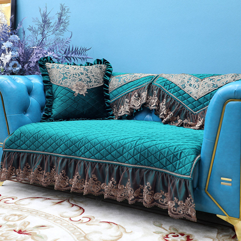 沙发套罩四季通用欧式沙发垫防滑简约坐垫P子全包盖布巾抱枕套