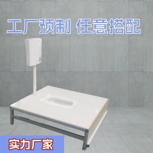 移动厕所蹲厕卫生间便携环保快速拼装户外公园景区工地厕所淋浴房