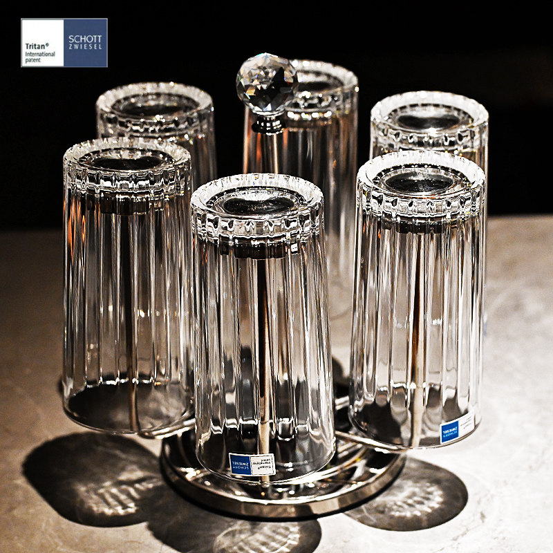 德国进口SCHOTT水晶玻璃威士忌鸡尾酒杯长饮杯刻花果汁水杯子套装,餐饮具,杯子套装/情侣对杯,淘宝优惠券,粉丝福利购,淘宝优惠卷
