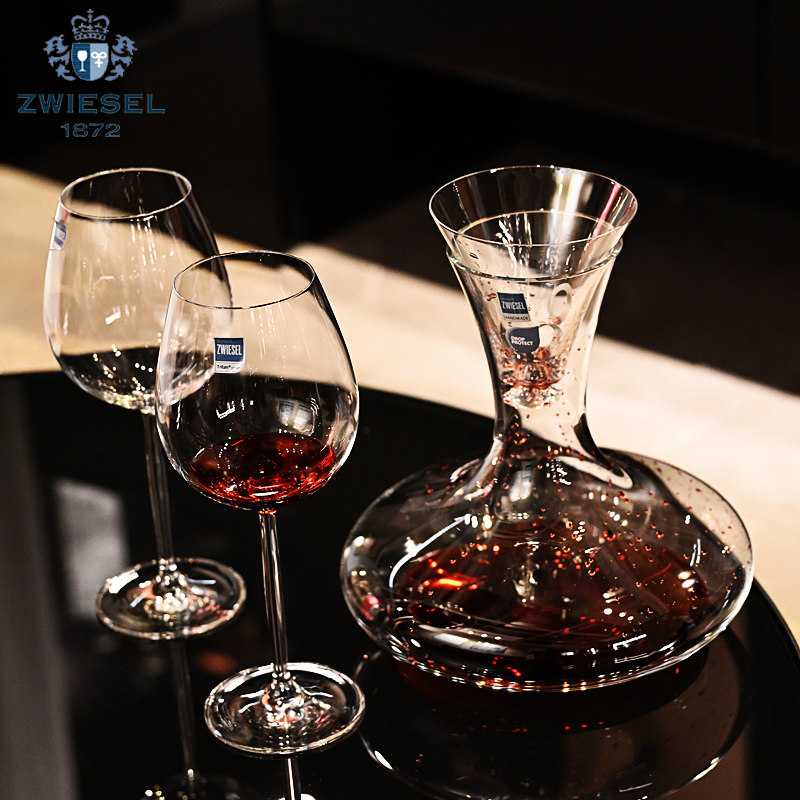 德国进口SCHOTT水晶玻璃手工红酒杯高脚杯子大容量红酒醒酒器套装