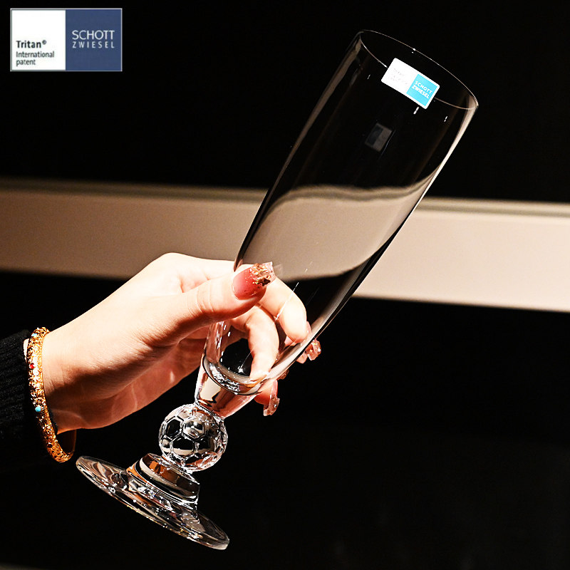 德国schott进口水晶玻璃轻奢感欧洲世界杯小麦精酿啤酒杯可乐杯子