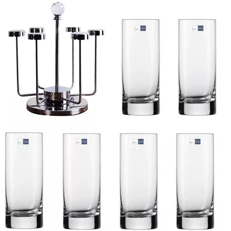 德国schott进口水晶玻璃杯直身啤酒杯果汁饮料牛奶可乐水杯子套装,餐饮具,啤酒杯,淘宝优惠券,粉丝福利购,淘宝优惠卷