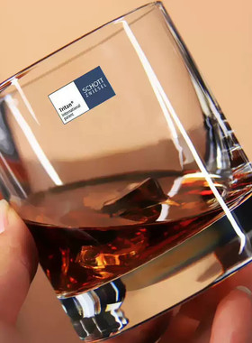 德国肖特进口水晶玻璃XO威士忌洋酒杯果汁饮料杯绿茶水杯啤酒杯子