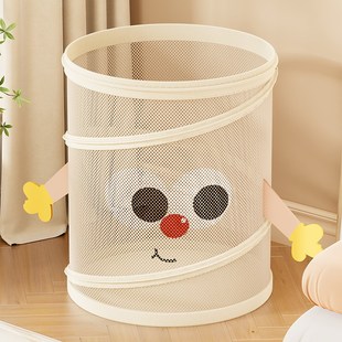 玩具收纳筐家用客厅儿童大容量毛绒娃娃神K器宝宝积木手提桶储物