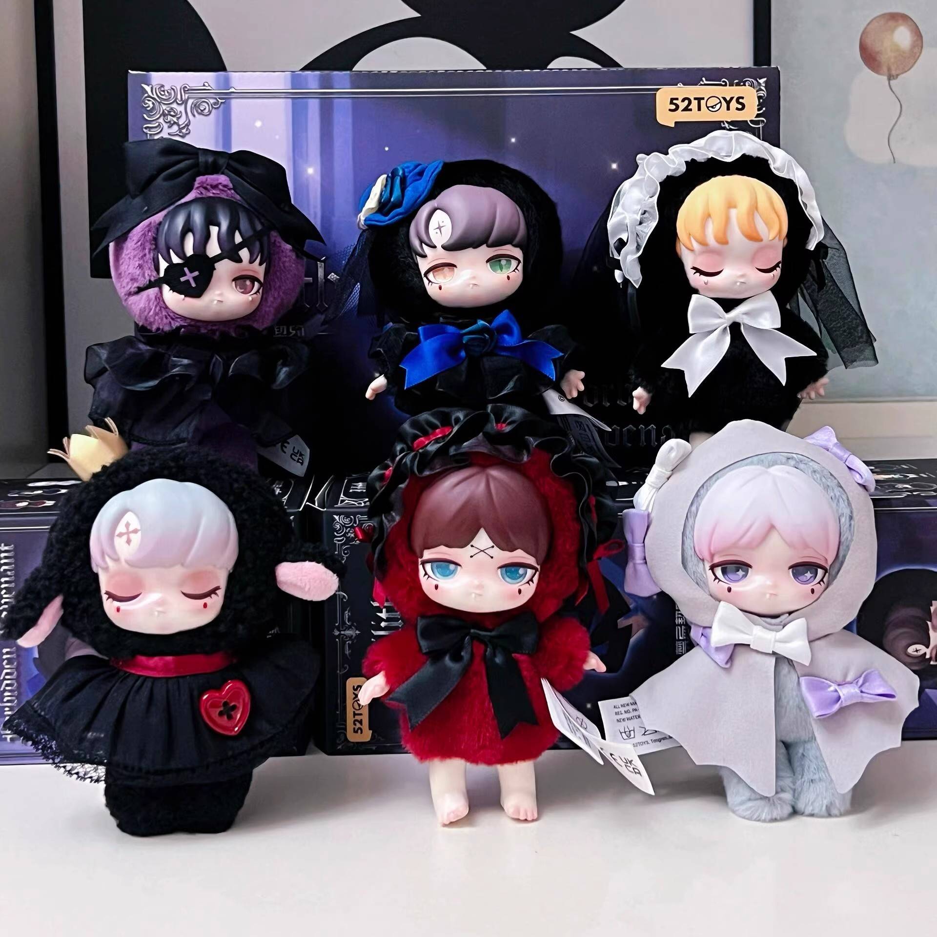 52TOYS莉莉丝Lilith禁忌契约毛绒盲盒女生书包挂件暗黑摆件礼物