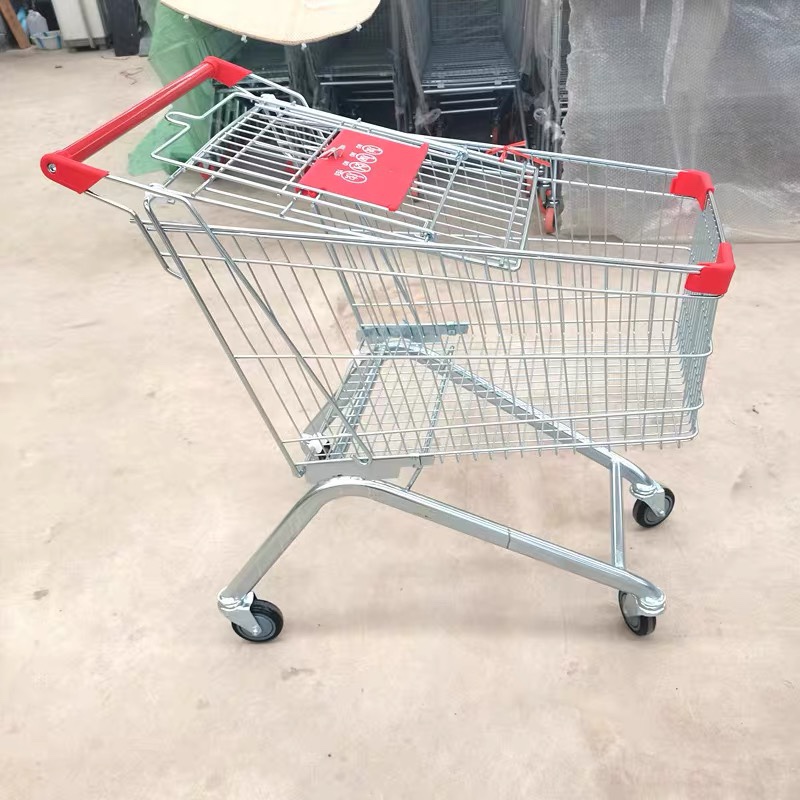 超市购物车手推车小推车家用商场手推车仓库理货车W大推车买菜车