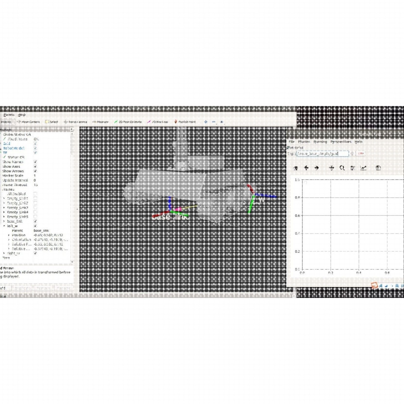 ROS机械臂小车建模URDF编写MOVEIT联合Gazebo彷真机器人路径规画