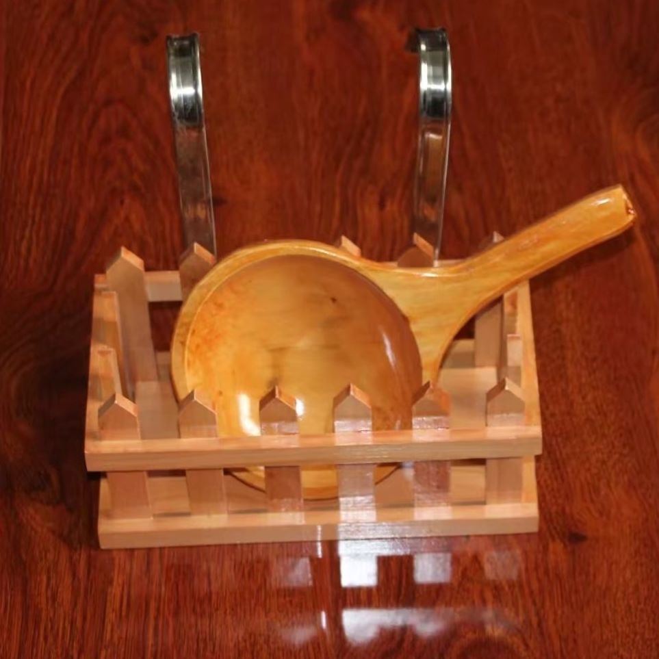 实木水瓢 泡澡木桶专用水瓢木勺沐浴桶足浴桶水瓢水勺勺子水舀子