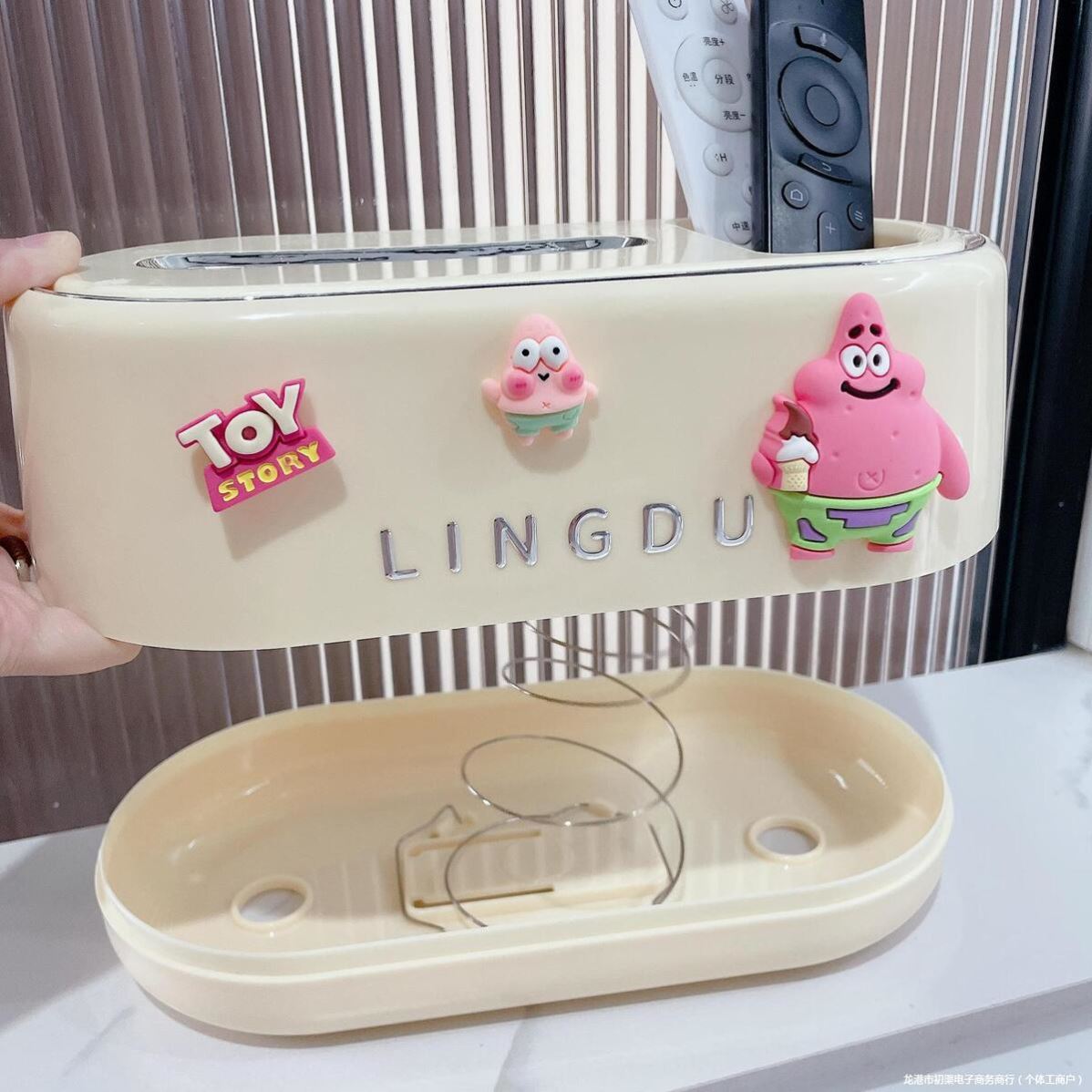 客厅抽纸巾盒家用茶几遥控器餐巾纸桌面收纳盒高颜 B745101682952