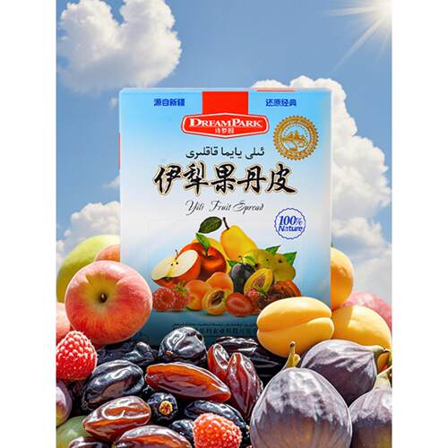 Dream Park诗梦园伊犁果丹皮八种口味混合500克新疆特产零食果干