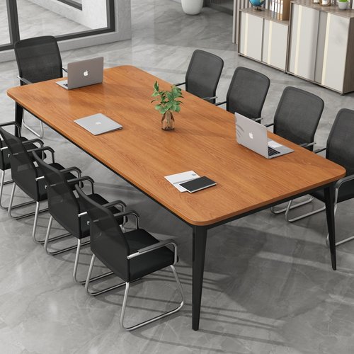 会议桌长桌简约现代洽谈桌椅组合长条桌长方形大桌子工作台办公桌