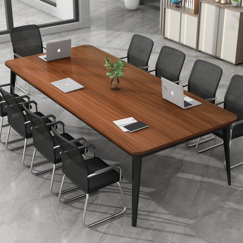 会议桌培训办公家具长桌长方形桌办公室大型简约现代洽谈桌椅组合