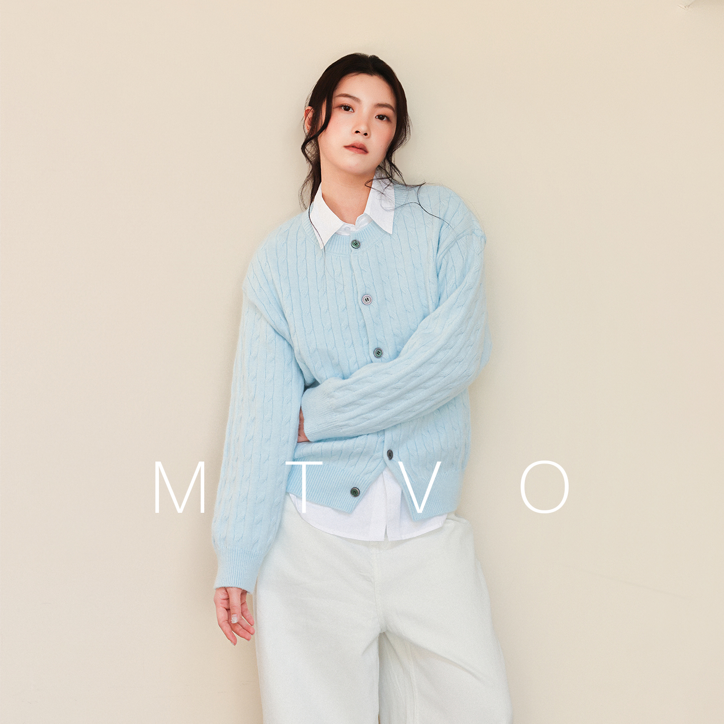 mtvo老钱风外搭针织开衫外套男