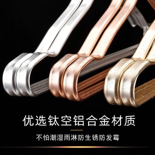 高层防风衣架卡扣铝合金无痕自动卡扣防掉衣架防S风家用室外晒衣