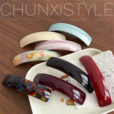 2025新款经典唯美醋酸发夹