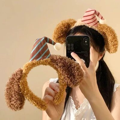 可爱卡通洗脸面膜发箍发饰