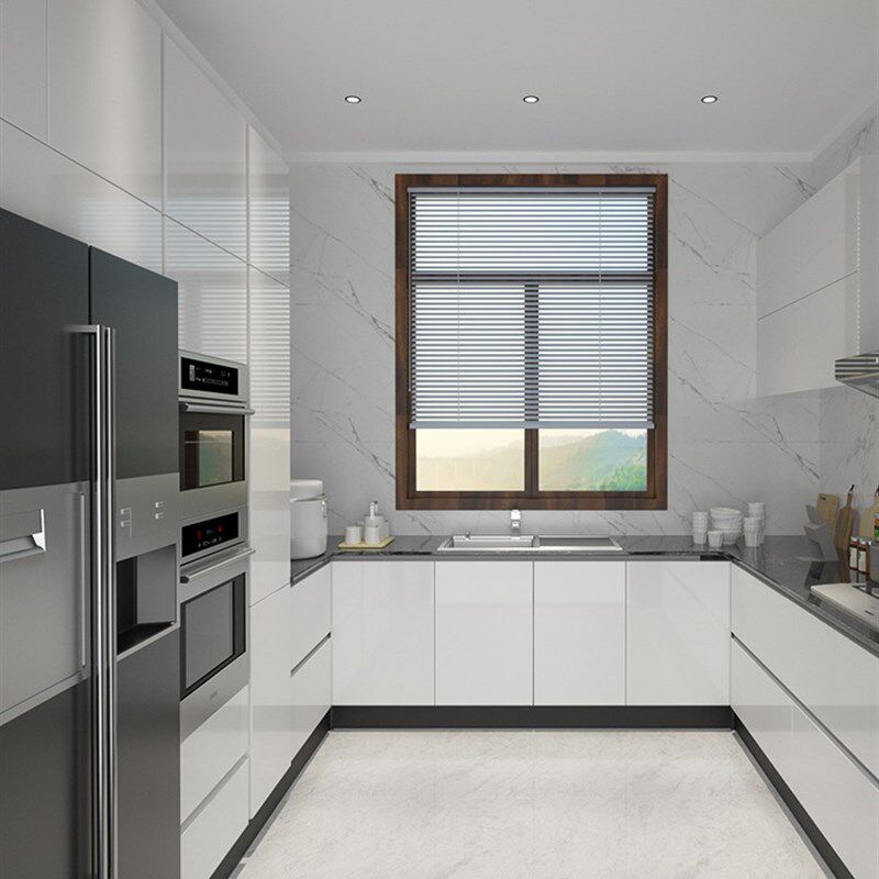 铝合金橱柜d踢脚板厨房踢脚线底部挡板下面挡水板转角防水条阴阳