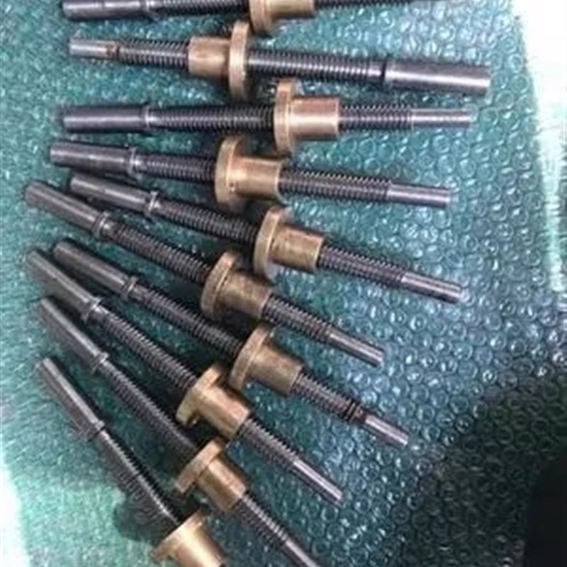 梯形丝杆螺母套装Tr3.5 4 5 6 8 10 12 14 1M6 20 25 30不锈钢丝