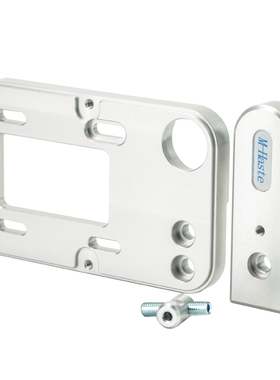 4040皮带输送k线驱动端安装套件25W电机安装板流水线机头滚筒固定