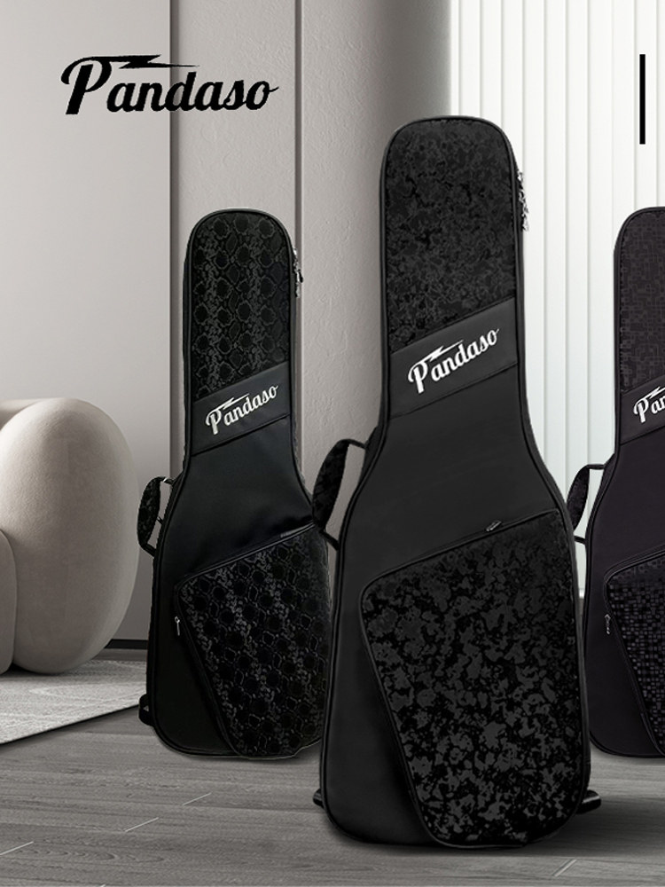 电吉他琴包民谣41寸电贝斯吉他包加厚高颜值可托运琴包PANDA MONO