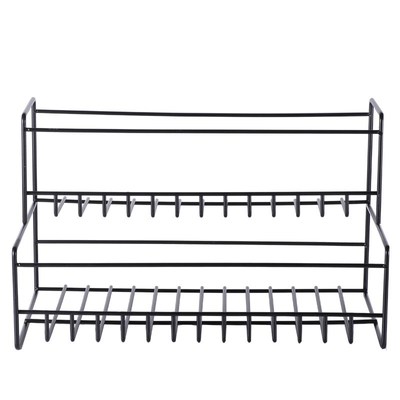 奶茶店置物架糖浆糖压瓶收纳架咖啡店不锈钢吧台收纳架Y展示陈列