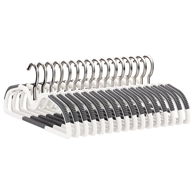 短颈缩脖子衣架家用挂衣防滑x无痕防肩角不起包衣挂省空间衣撑神