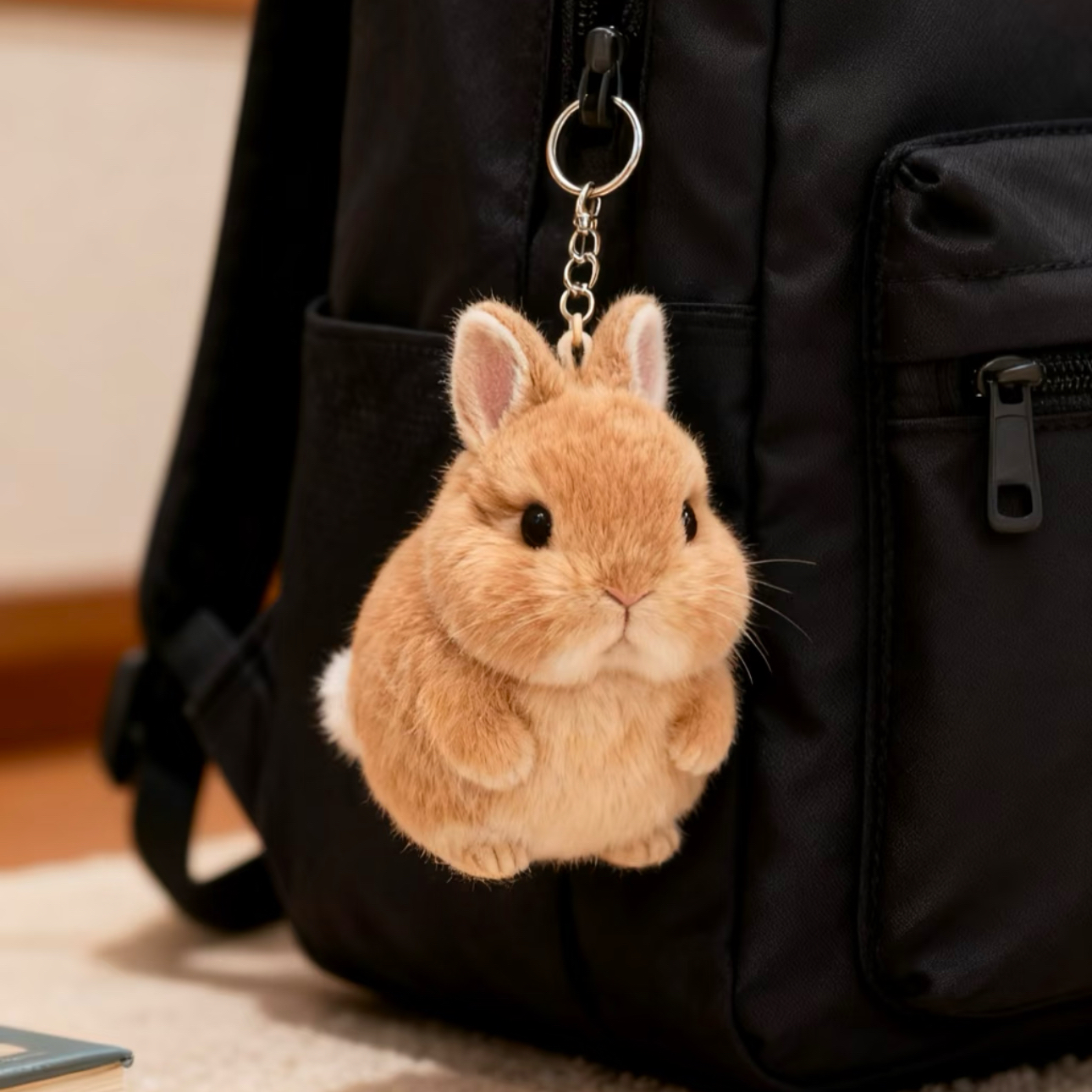 小红书新款可颂兔玩偶公仔挂件毛绒玩具钥匙扣包包挂饰送闺蜜礼物