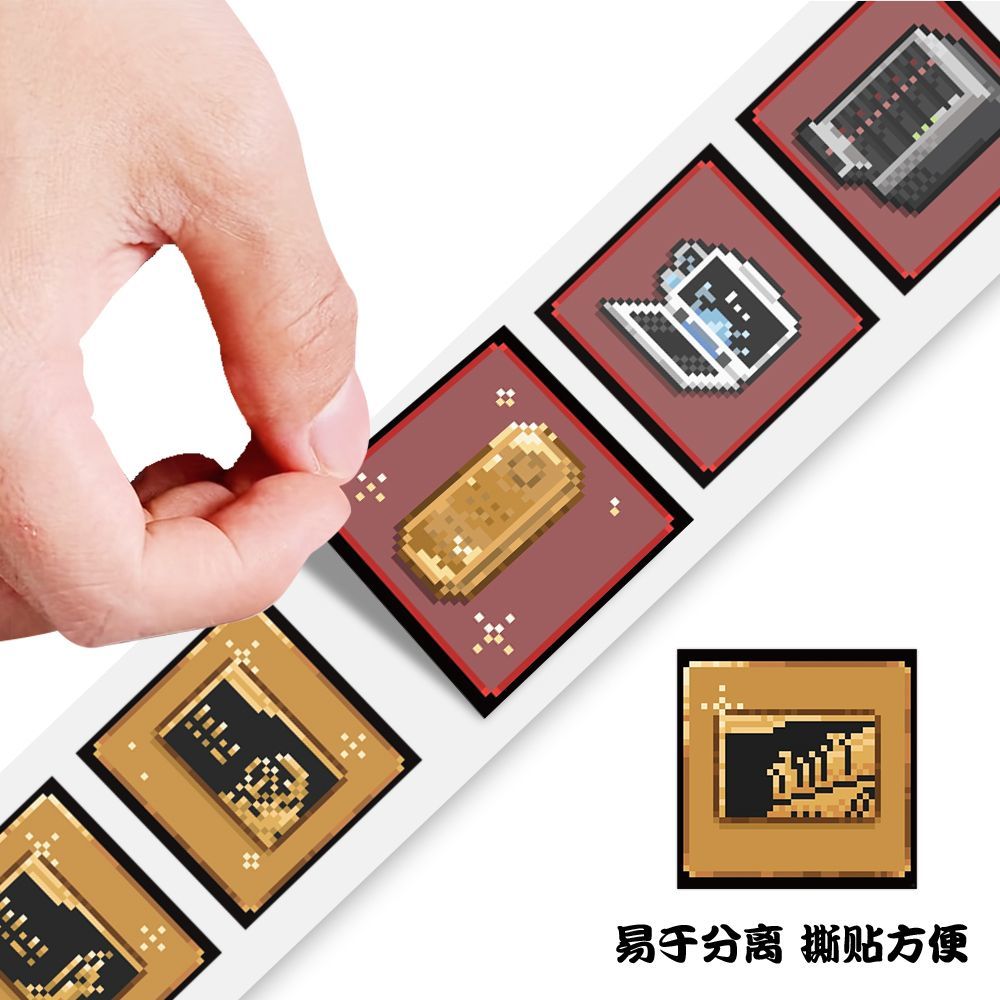 三角洲像素小图标卷卷贴非洲