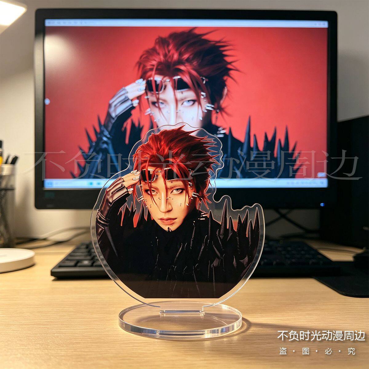 王琳凯小鬼saturdaynight红色西装周边亚克力立牌朋友送
