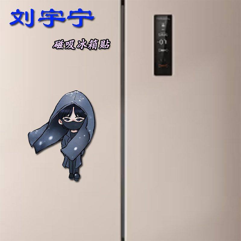 刘宇宁周边Q版高颜值磁吸冰箱贴亚克力创意粉丝潮流应援装饰礼物,节庆用品/礼品,文化创意冰箱贴,淘宝优惠券,粉丝福利购,淘宝优惠卷